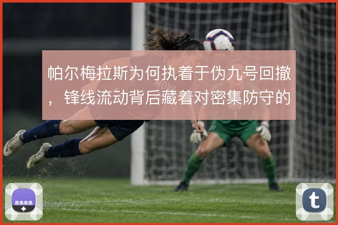 帕尔梅拉斯为何执着于伪九号回撤,锋线流动背后藏着对密集防守的破解逻辑